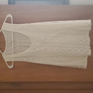 Lace tank top